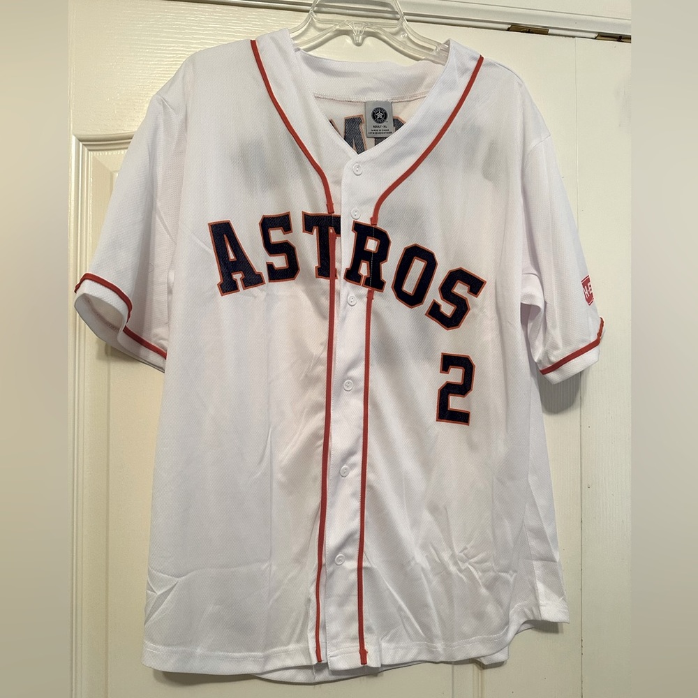 Houston Astros MLB Alex Bregman baseball jersey size XL new in package!